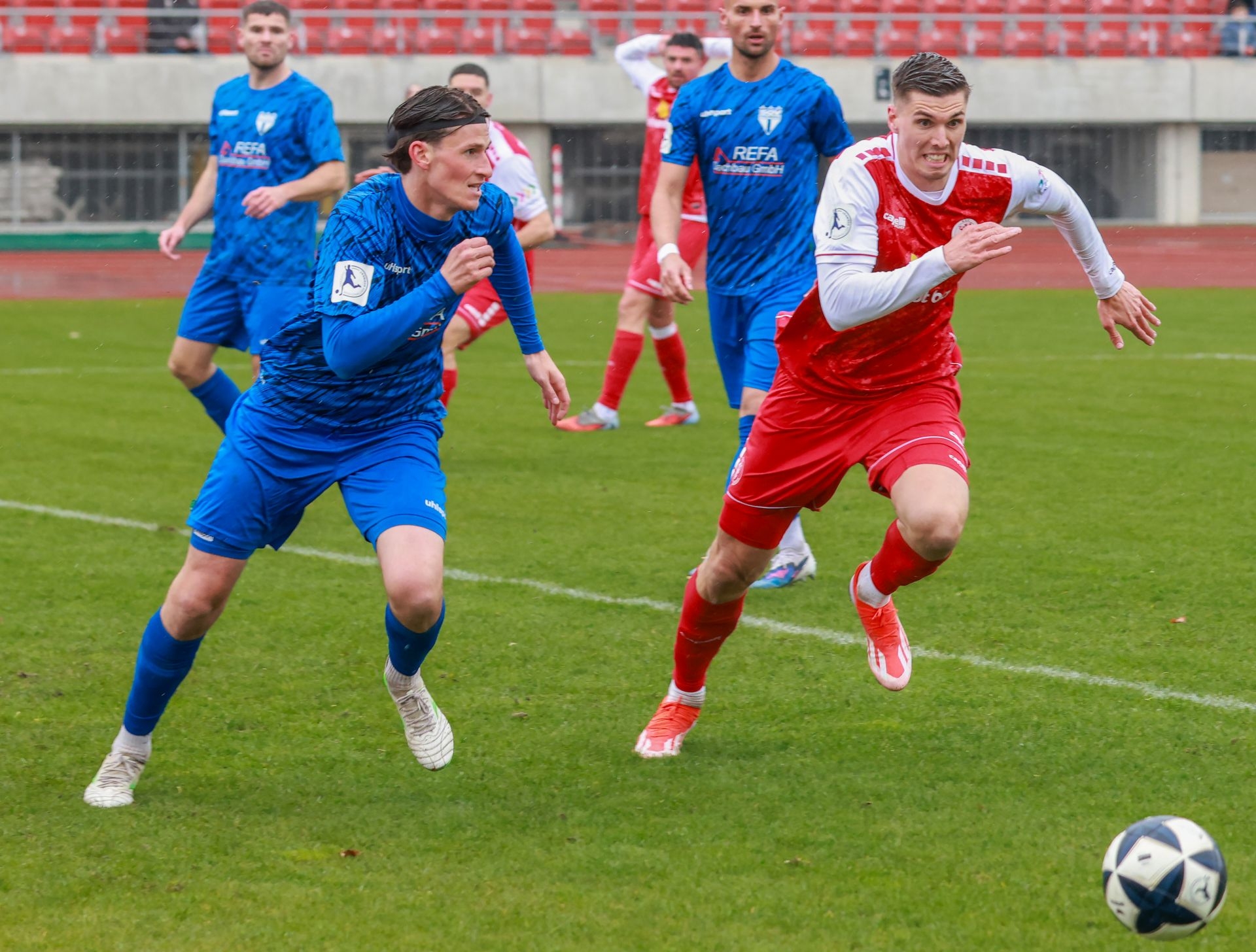 Fu&szlig;ball-Regionalliga,
KSV Hessen gegen Freiberg, 
Jan Dahlke
Paul Polauke


Foto: Schachtschneider