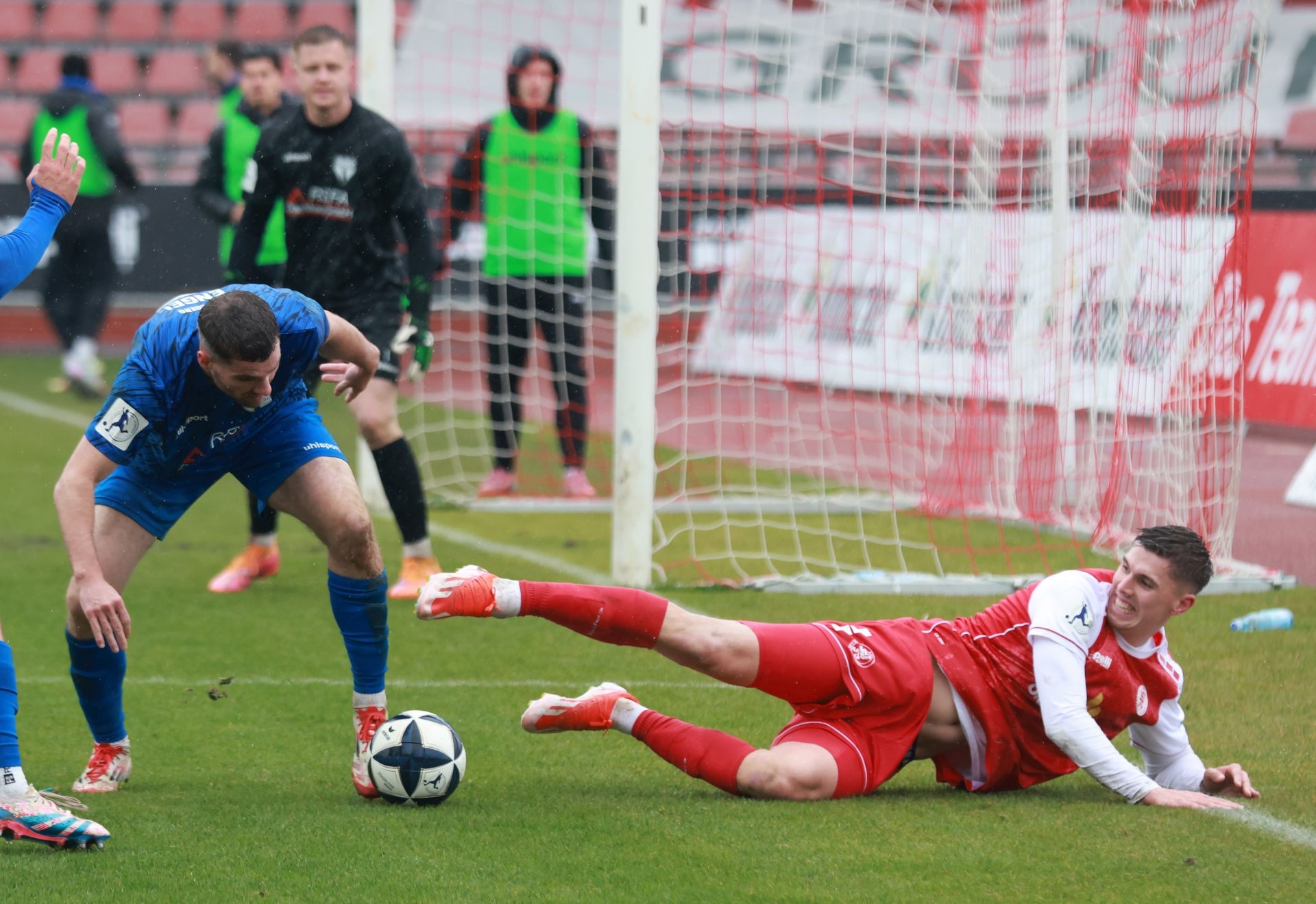 Fu&szlig;ball-Regionalliga,
KSV Hessen gegen Freiberg, 
Jan Dahlke
Jacob Engel


Foto: Schachtschneider