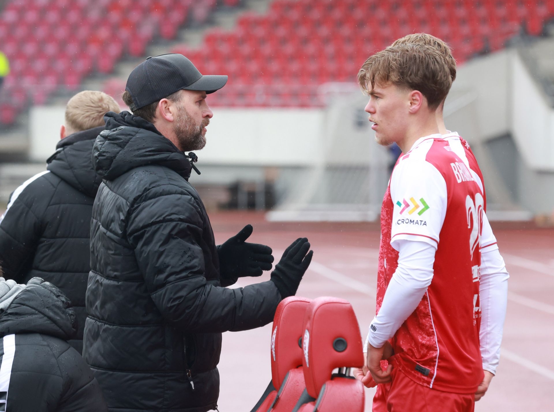 Fu&szlig;ball-Regionalliga, KSV Hessen gegen Freiberg, 
Rene Klingbeil
Cornelius Br&auml;unling
Foto: Schachtschneider
