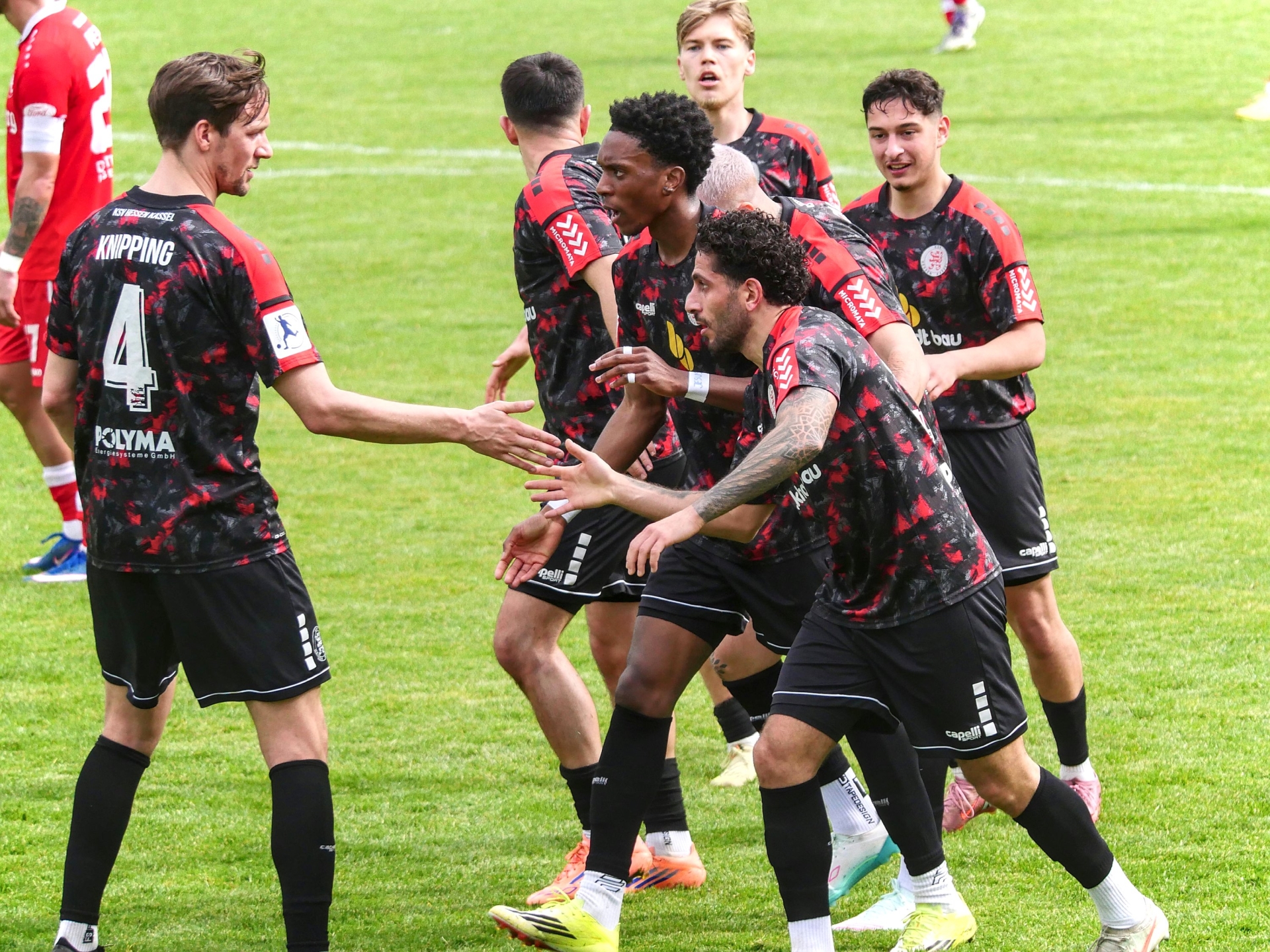 Bahlinger SC - KSV Hessen Kassel, Najjar, Torjubel