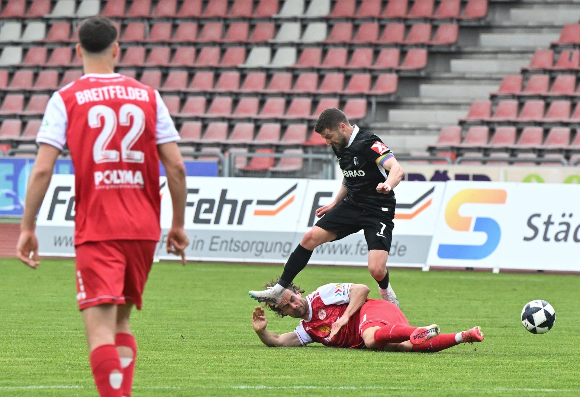 KSV Hessen Kassel, SC Freiburg II, Endstand 2:3