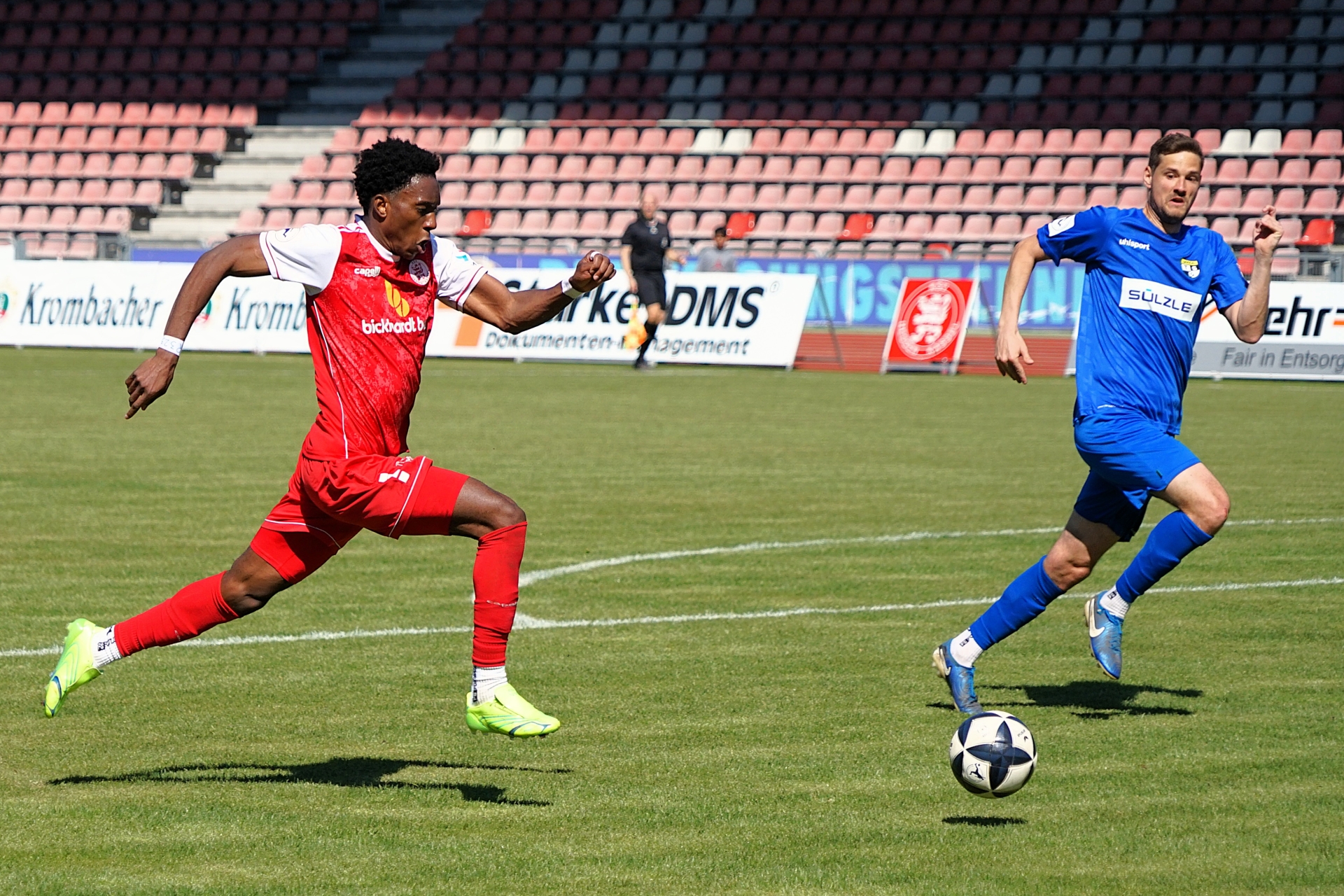 KSV Hessen Kassel - TSG Balingen, Bonianga