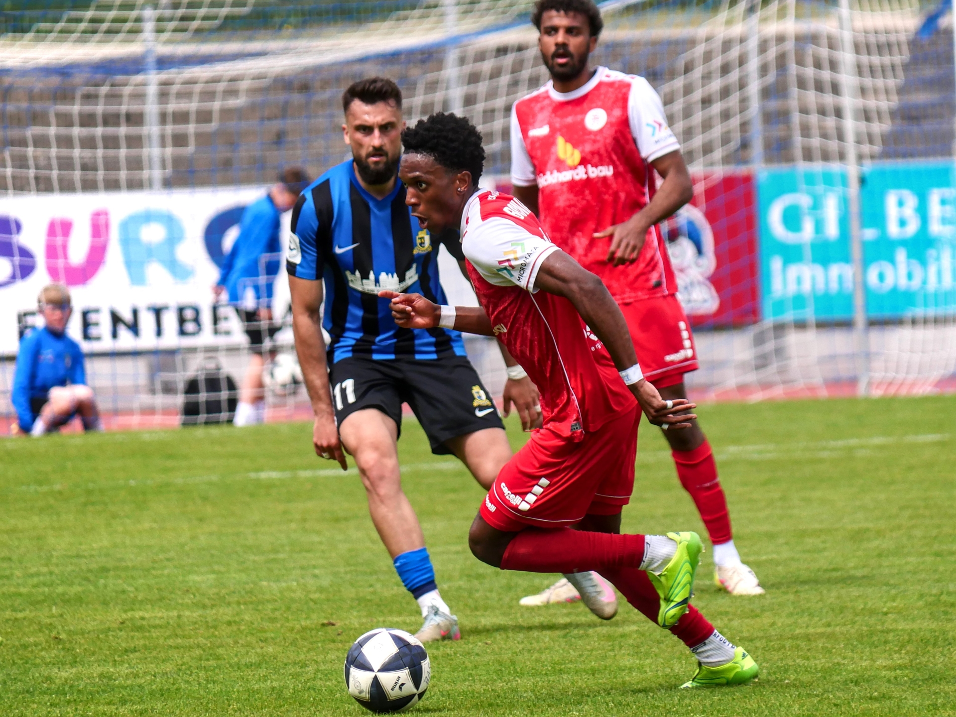 SV Eintracht Trier - KSV Hessen Kassel, Bonianga