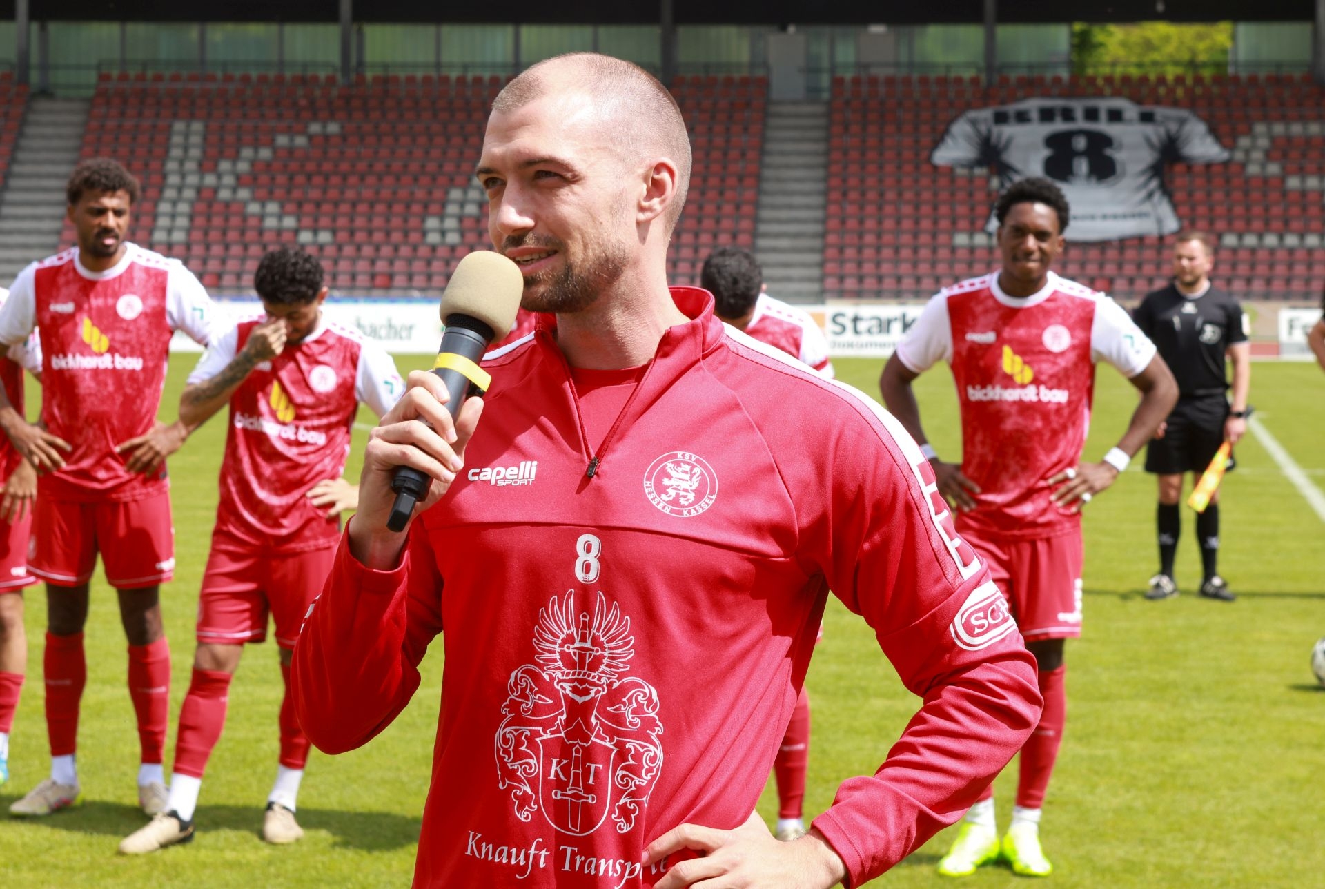 Fu&szlig;ball Regionalliga, KSV Hessen gegen TSV Steinbach,
Frederic Brill,
Foto: Schachtschneider