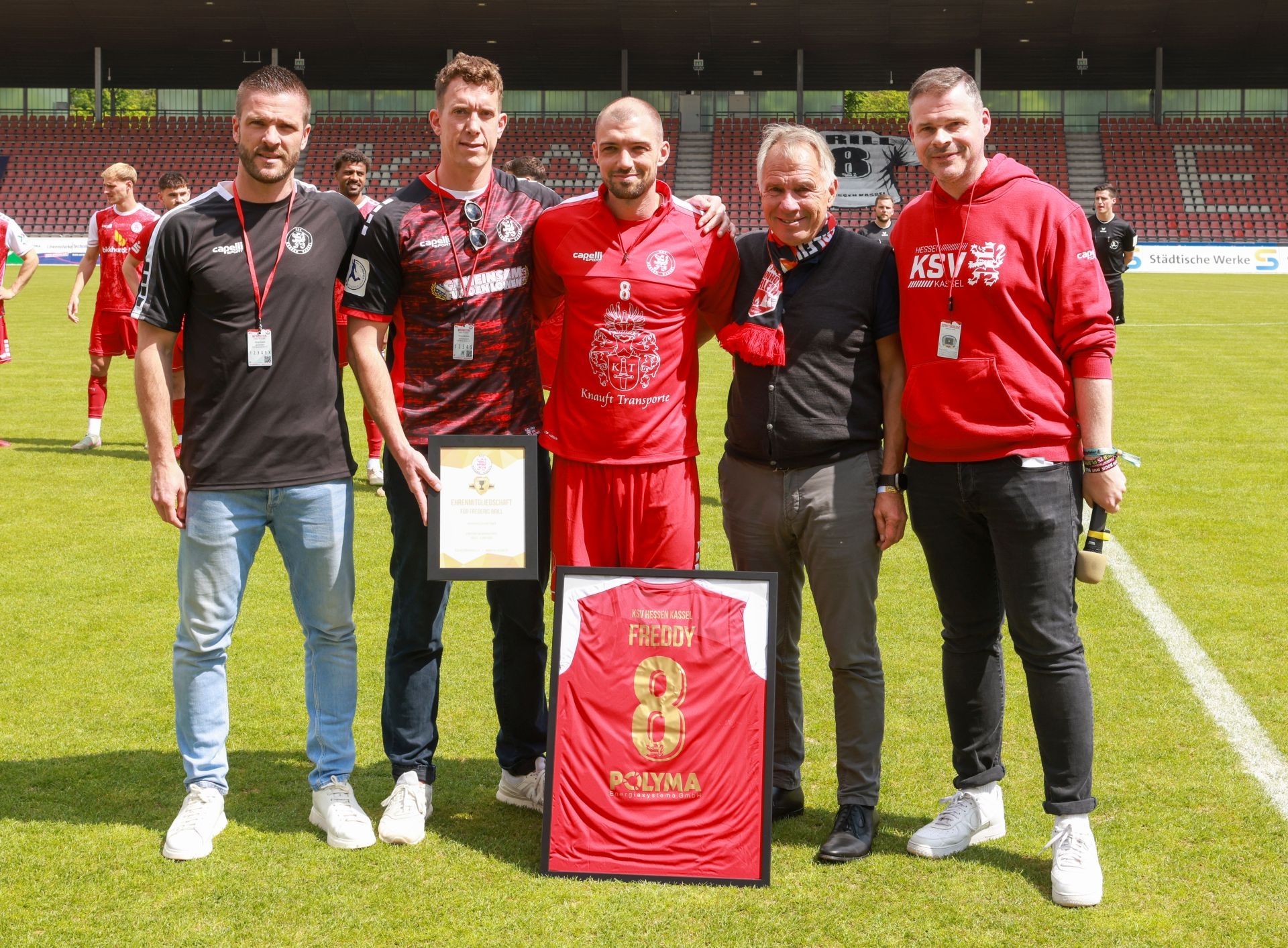 Fußball Regionalliga, KSV Hessen gegen TSV Steinbach,Frederic Brill, Tobias Damm, Florian Beisheim, Jens Rose, Daniel Bettermann,Foto: Schachtschneider