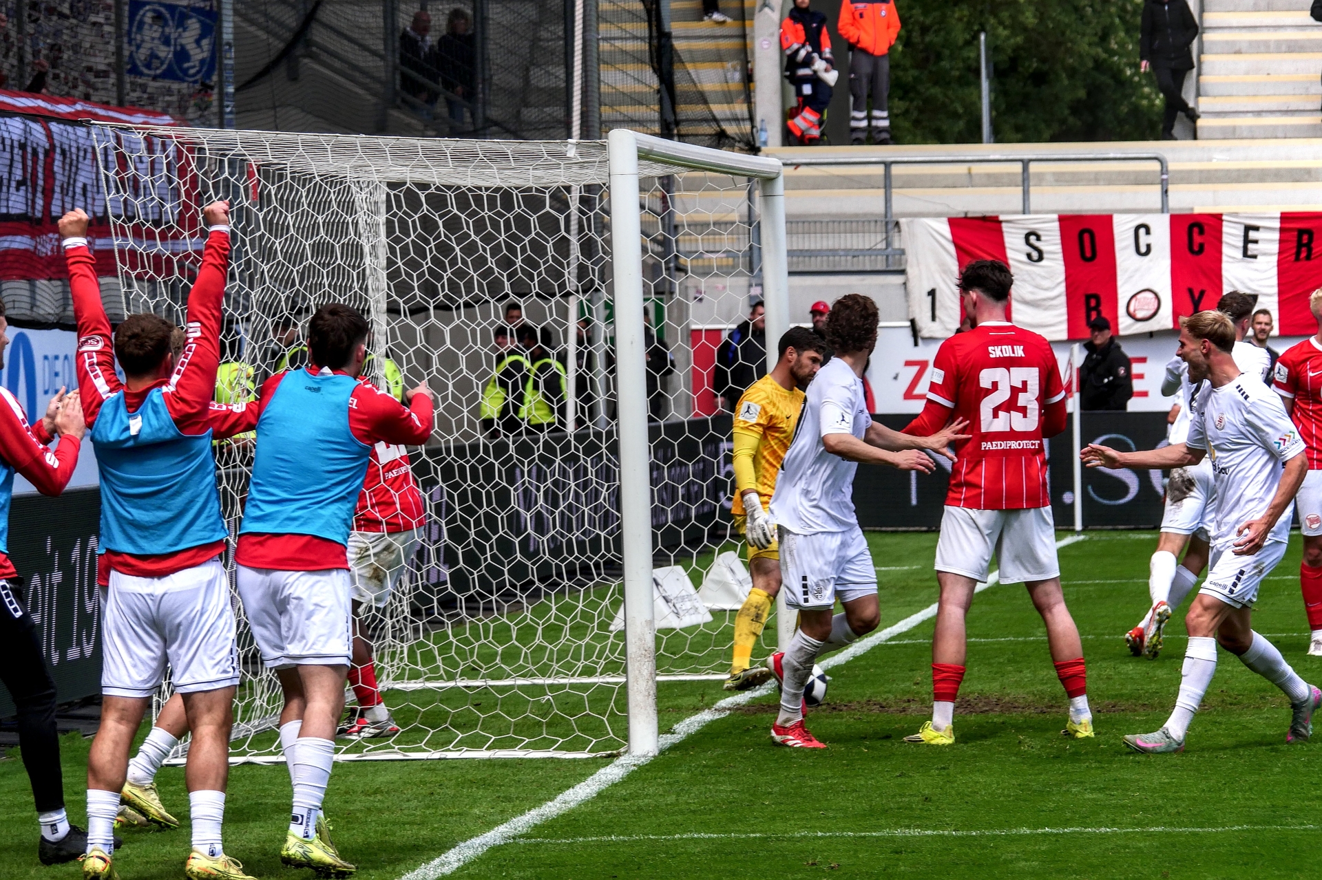 Kickers Offenbach - KSV Hessen Kassel, Stark, Tor 3:1