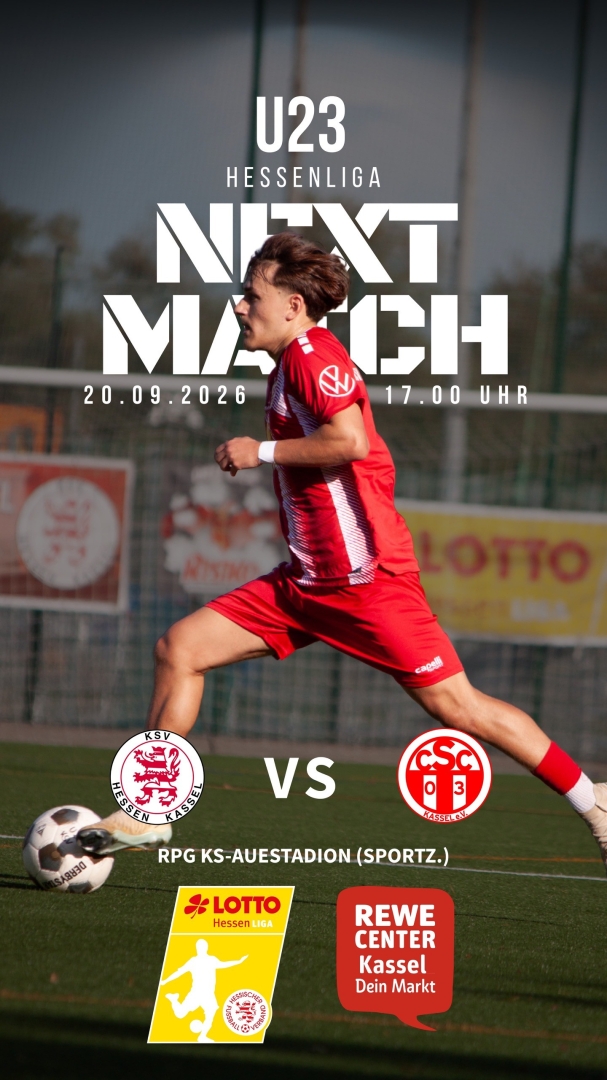 Spielplakat U23 - CSC