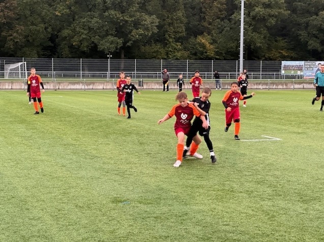 U11 siegt knapp bei der JSG Baunatal/Oberzwehren