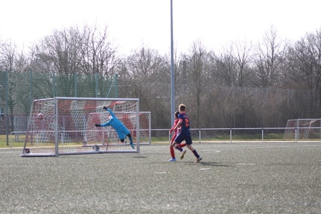 RĂŒckrundenstart fĂŒr unsere U11 bei SV Kaufungen 07 nicht ganz gelungen
